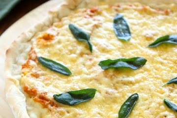 Pumpkin Pizza with Crispy Sage
