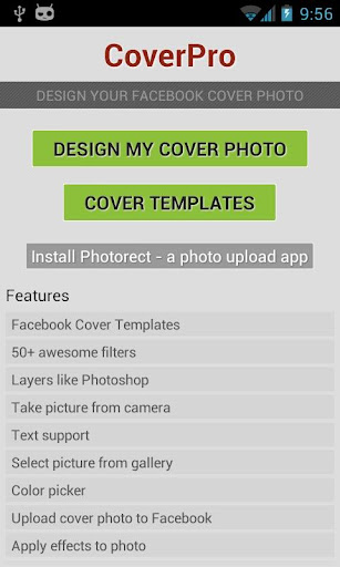 ดาวน์โหลด CoverPro การออกแบบ ภาพปก รุ่น 1.6 สำหรับ Android