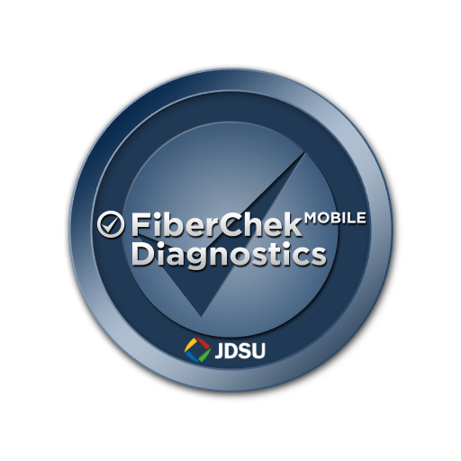 Diagnostic for FiberChekMOBILE LOGO-APP點子