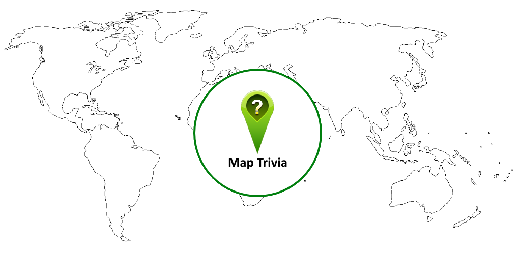 Угадай местоположение. T!Trivia Map.