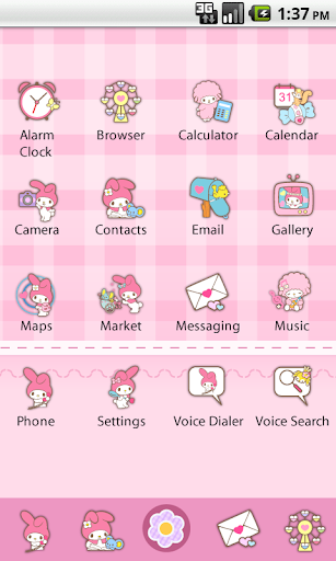 【免費個人化App】My Melody Rabbit Doll Theme-APP點子