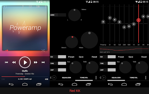 免費下載音樂APP|Poweramp skin ICS/JB Red app開箱文|APP開箱王