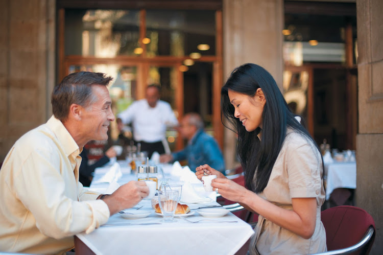 Plaça Reial in Barcelona, one ofTere Moana's destinations, is known for its outdoor cafes, nightlife and celebrations.