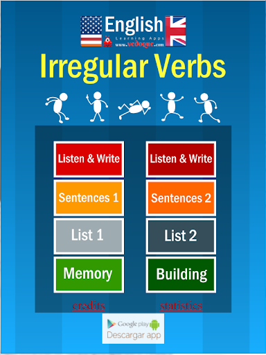 Vedoque Irregular Verbs