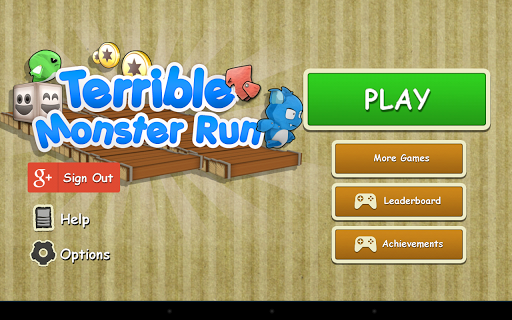 【免費休閒App】Terrible Monster Run-APP點子