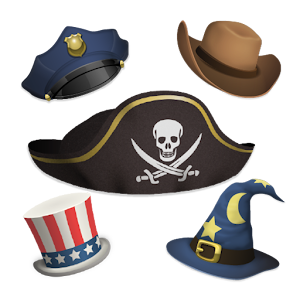Aviary Stickers: Hats logo