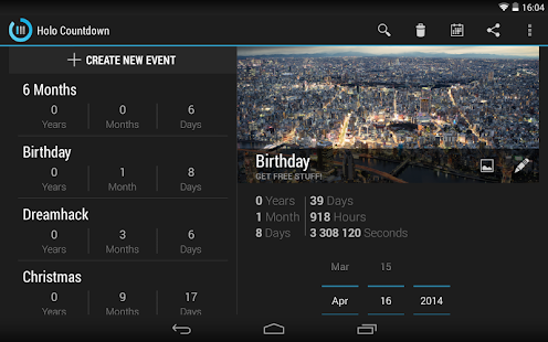 Holo Countdown - screenshot thumbnail