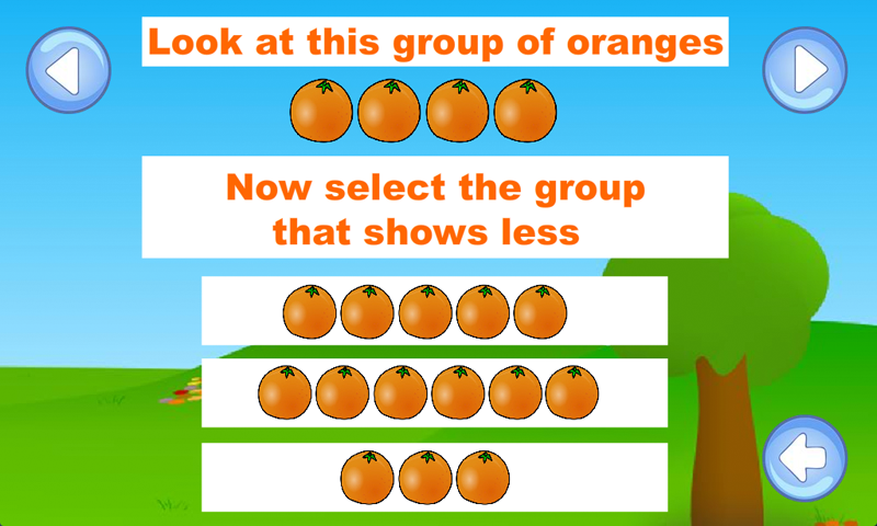 Kindergarten Math Class Screen 3