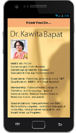 Dr. Kawita Bapat