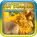 101 Recipes Indian Foods logo
