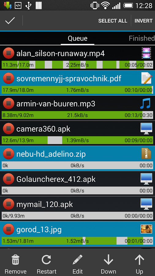 Advanced Download Manager Pro - screenshot