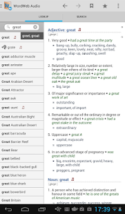 WordWeb Audio Dictionary - screenshot thumbnail