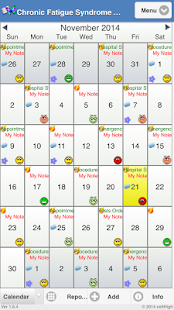 Lastest Chronic Fatigue Syndrome Diary APK for PC