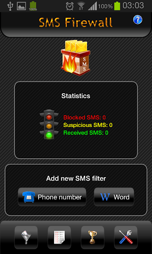 SMS Firewall Free - SMS filter