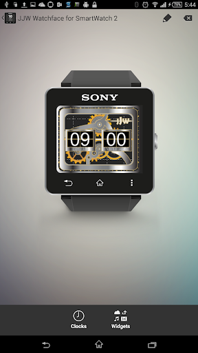 JJW Digital Gears Watchface 3