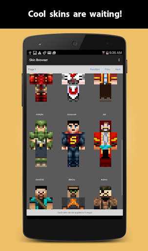 Skin Browser for Minecraft