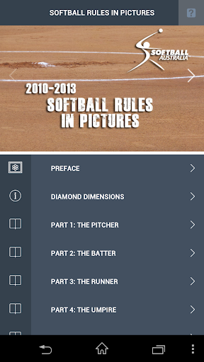 Softball Rules in Pictures