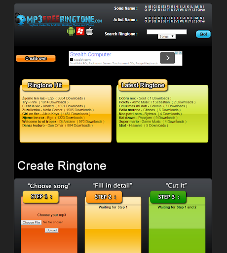 Free ringtone maker