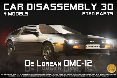 Car Disassembly 3D - náhled