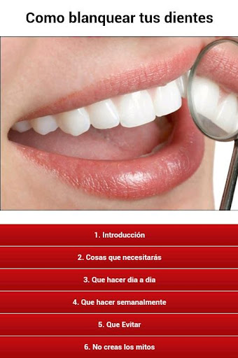 Cómo blanquear tus dientes