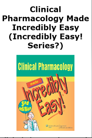 免費下載書籍APP|Clinical Pharmacology Books app開箱文|APP開箱王