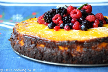 Lactose Free Saffron Cheesecake