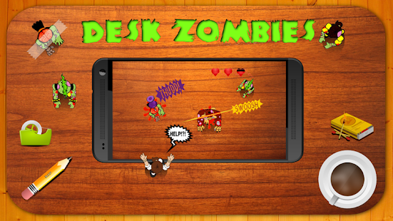How to download Desk Zombies 1.7 mod apk for bluestacks