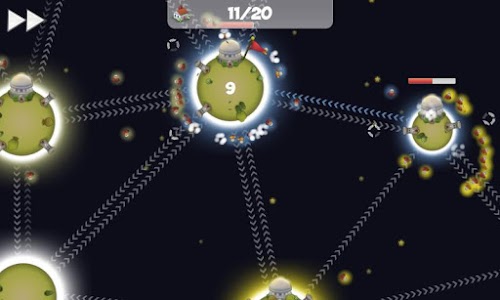 Android application Planet Wars screenshort