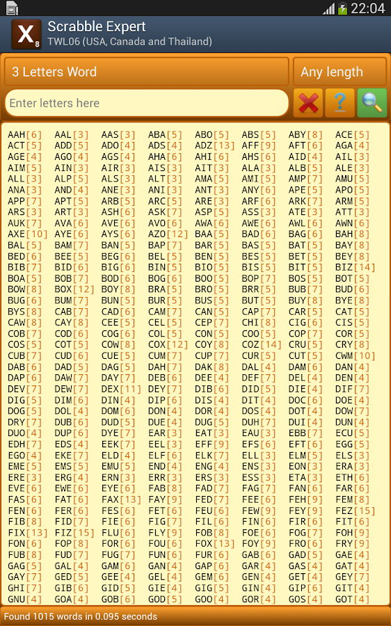 Download Scrabble Expert - Android Apps on Google Play