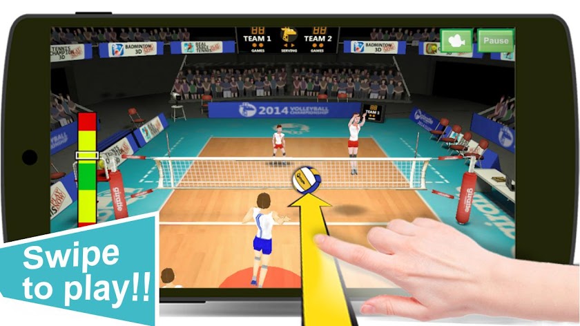 Volleyball Champions 3D Screen 2