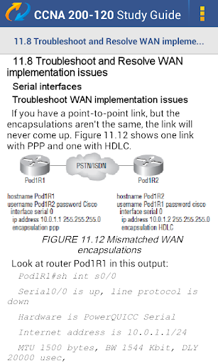 【免費教育App】Cisco CCNA 200-120 Study Guide-APP點子