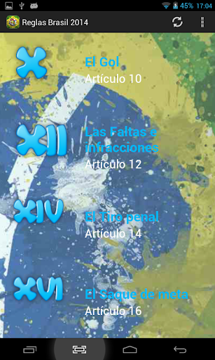 【免費運動App】Reglas Brasil 2014-APP點子
