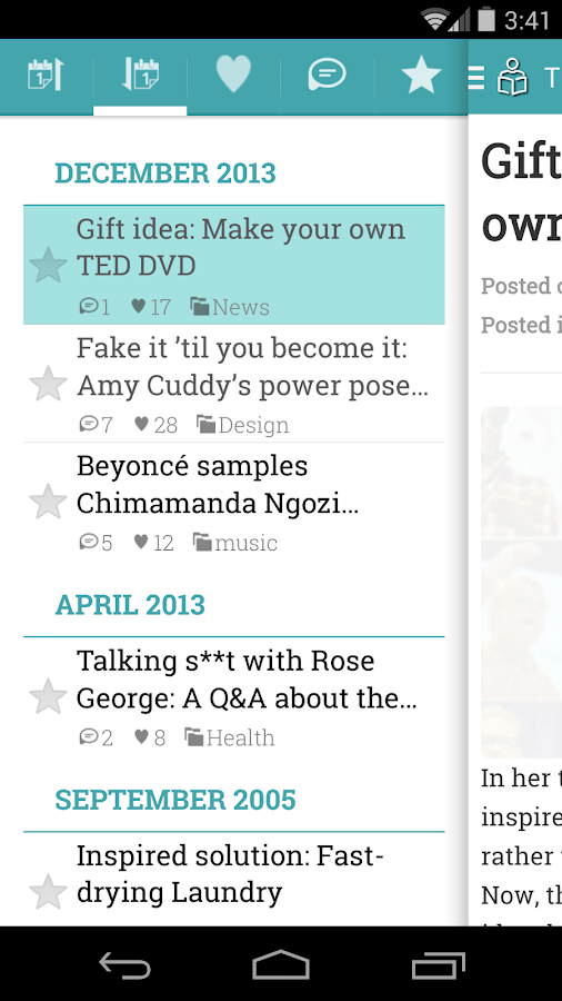 WordPress Blogs Offline Reader - screenshot