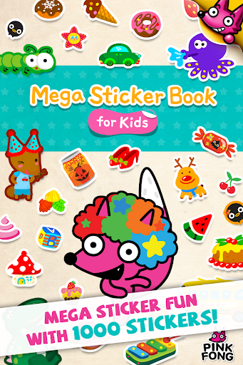 Mega Sticker Book for Kids