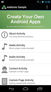 How to mod Andromo Sample patch 1.0.0.4 apk for bluestacks