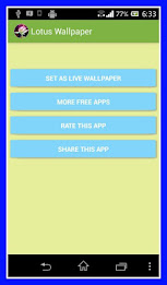 Lotus Live Wallpaper by technosoft poster 3