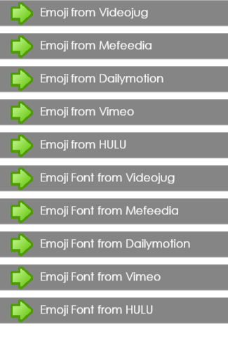 Emoji Font For Mobile