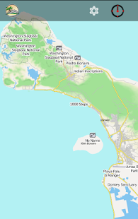 CURAÇAO &amp; BONAIRE travel map Screen 2