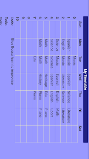 School Timetable