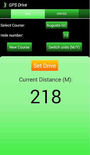 Golf GPS Drive