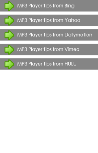 MP3 Player tips