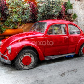 Red car by Bepina Spužvasta - Transportation Automobiles