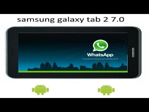 install whatsApp on Tablet