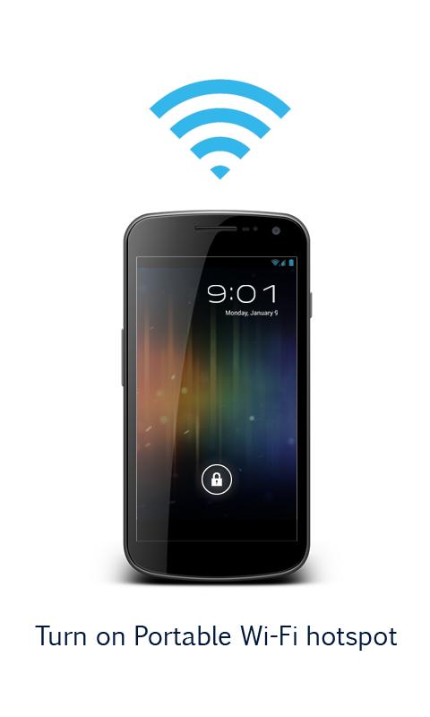 Android application Portable Wi-Fi hotspot screenshort