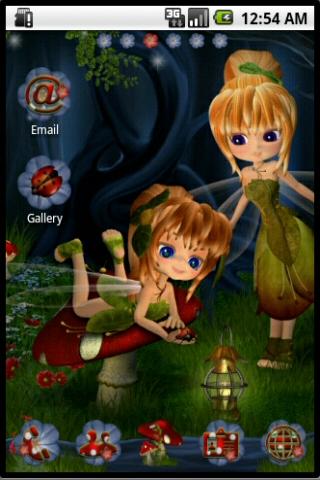 GO-Launcher: Pixie Fairy