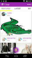 Doge Messenger APK Gambar Screenshot #3