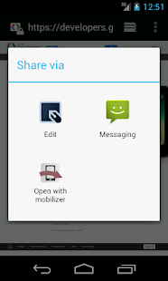 Lastest Open with mobilizer APK for Android