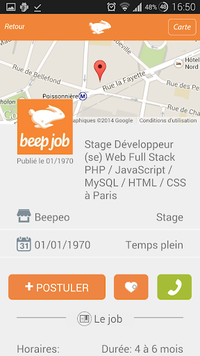 【免費商業App】Beepjob : Offres d'emploi-APP點子