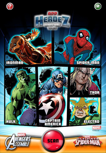 Marvel App Heroez