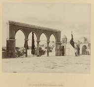 Zomerpreekstoel van de Al-Aqsamoskee op de Tempelberg, Jeruzalem